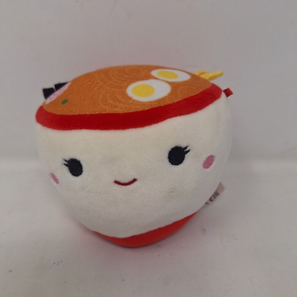 Squishmallows Raisy The Ramen Noodles 4 Inch Plush Stuffed Toy Novelty Kawaii